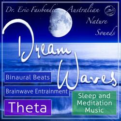 Peace and Serenity - Nature Sounds + Theta Brain Waves 6-5 Hz