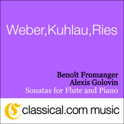 Sonata for Flute and Piano No. 5 in E flat major, Op. 169 (Sentimental) - Rondo: Allegro