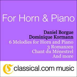6 Melodies for Horn and Piano - No. 6