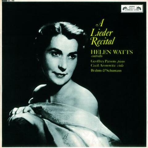 Helen Watts Recital