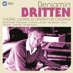 Britten / Compl. Matthew: Praise We Great Men: III. Coda