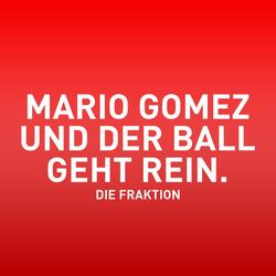 Mario Gomez und der Ball geht rein