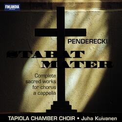 Penderecki : Benedicamus Domino