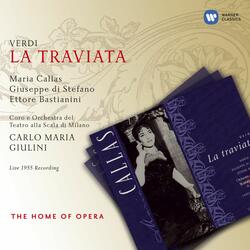 Verdi: La traviata, Act 2: "Di sprezzo degno se stesso rende" (Germont, Alfredo, Flora, Gastone, Barone, Dottore, Marchese, Coro) [Live, Milan 1955]