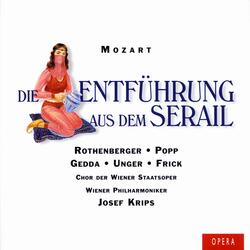 Mozart: Die Entführung aus dem Serail, K. 384, Act 1: "Geh nur, verwünschter Aufpasser" (Pedrillo, Belmonte)
