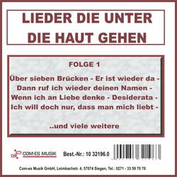 Ich will doch nur, dass man mich liebt