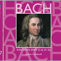 Bach, JS: Falsche Welt, dir trau ich nicht, BWV 52: No. 4, Rezitativ. "Gott ist getreu!"