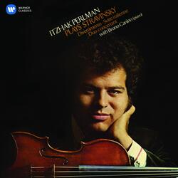 Stravinsky: Duo concertant for Violin and Piano: V. Dithyrambe