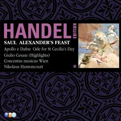 Handel: Alexander's Feast or the Power of Musick, HWV 75, Pt. 1: Recitative, "The mighty master smiled to see" (Tenor)