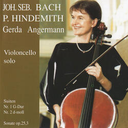 Sonate für Violoncello solo, op. 25, Nr. 3 - I.