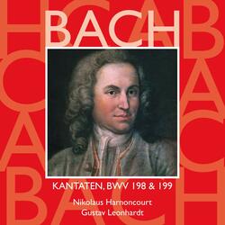 Bach, JS: Lass, Fürstin, lass noch einen Strahl, BWV 198 "Trauer-Ode": No. 2, Rezitativ. "Dein Sachsen, dein bestürztes Meißen"