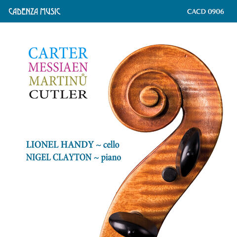 Lionel Handy & Nigel Clayton - Carter Cello Sonata