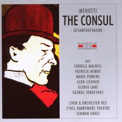 The Consul: Next! My Charming MaMoiselle
