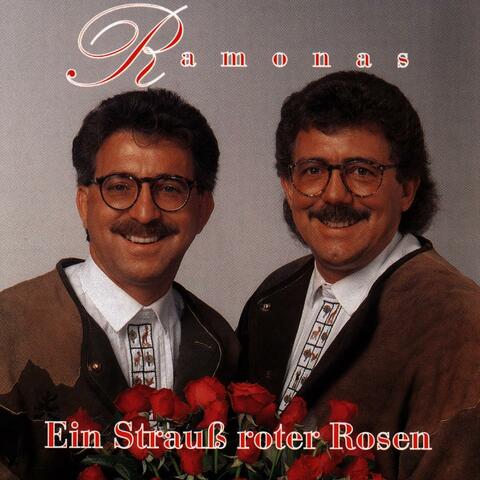 Ein Strauss roter Rosen
