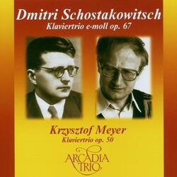 Krzysztof Meyer: Trio fuer Violine, Violoncello und Klavier op. 50 - II. Adagio inquieto