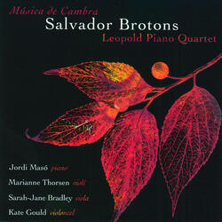 Quartet amb piano en mi Op. 48 "a celebration of living"