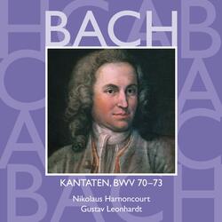 Bach, JS: Wachet! Betet! Betet! Wachet, BWV 70: No. 11, Choral. "Nicht nach Welt, nach Himmel nicht"