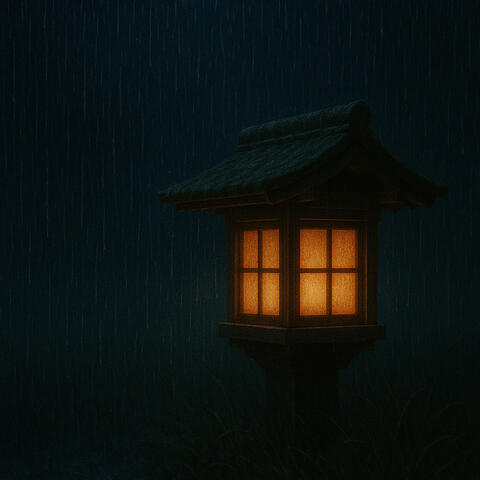12AM Showers: Rain Over Lantern Light