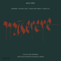 Pärt: Miserere