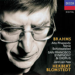 Brahms: Rhapsody for Alto, Chorus, and Orchestra, Op. 53