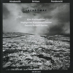 Britten: Lachrymae, Op. 48a (Reflections On A Song Of John Dowland)