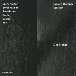 Stravinsky: 3 Pieces for Clarinet Solo - 2.