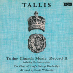 Tallis: Lamentations of Jeremiah I