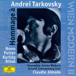 Nono: "No hay caminos hay que caminar ... Andrej Tarkovskij" (1987)