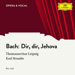 Dir, dir, Jehova will ich singen, BWV 452