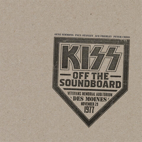 KISS Off The Soundboard: Live In Des Moines