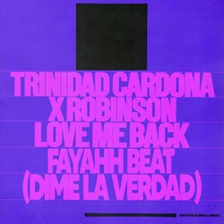 Love Me Back (Fayahh Beat)