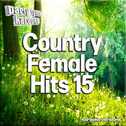 What if I Never Get Over You (made popular by Lady Antebellum) [karaoke version]