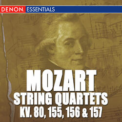 String Quartet No. 3 in G Major, K. 156: III. Tempo di Menuetto