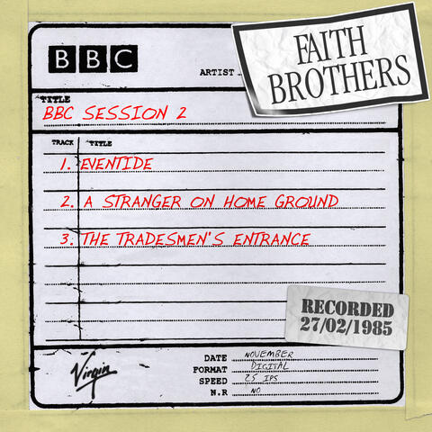 BBC Radio 1 Session, 27th February 1985