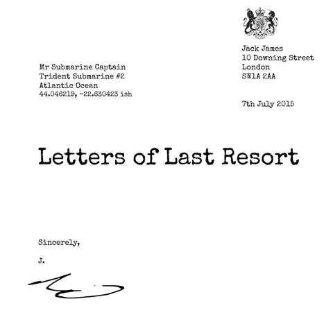 Letters of Last Resort