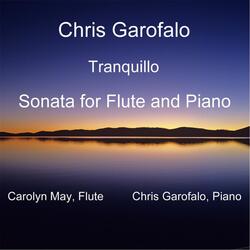 Sonata for Flute and Piano - Tranquillo