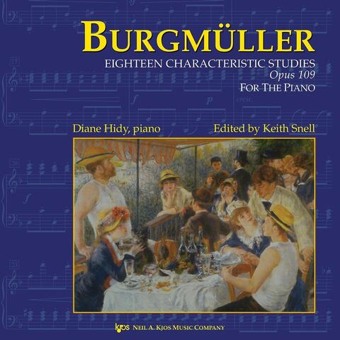 Burgmüller: Eighteen Characteristic Studies, Opus 109
