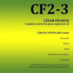 Six pièces pour grand orgue, Op. 20, FWV 32: No. 5, Prière en do dièse mineur
