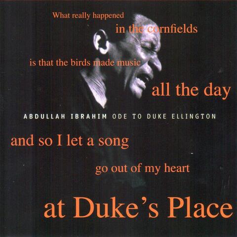 Ode to Duke Ellington