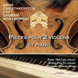 5 pièces pour deux violons et piano: No. 4, Valse