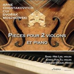 Suite pour deux violons et piano, Op. 71: III. Lento assai