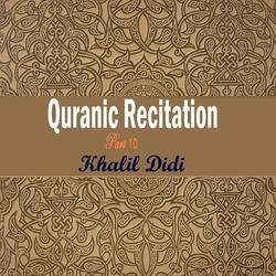 Quranic Recitation Part 10, Pt.4