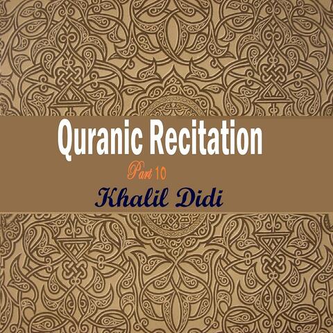 Quranic Recitation Part 10