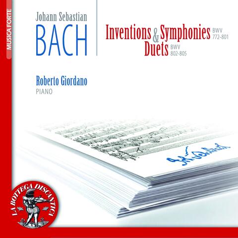 Bach: Inventions, Sinfonia & Duets, BWV 772 - 805
