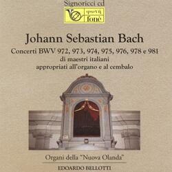16 Konzerte nach verschiedenen Meistern, Concerto No. 5 in C Major, BWV 976: I. —