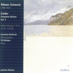 Lieder nach Gedichten von Uhland und Eichendorff, Op. 20: No. 12, Umkehr / Nachruf