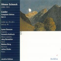 Lieder nach Gedichten von Lehnau, Hebbel, Dehmel und Spitteler, Op. 24a: No. 4, Die drei Zigeuner