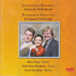European Folksongs: There's None to Soothe