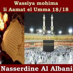 Wassiya Mohima Li Aamat El Umma, Pt. 1