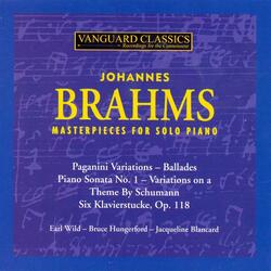 Variations on a Theme By Schumann, Op. 9, Theme
